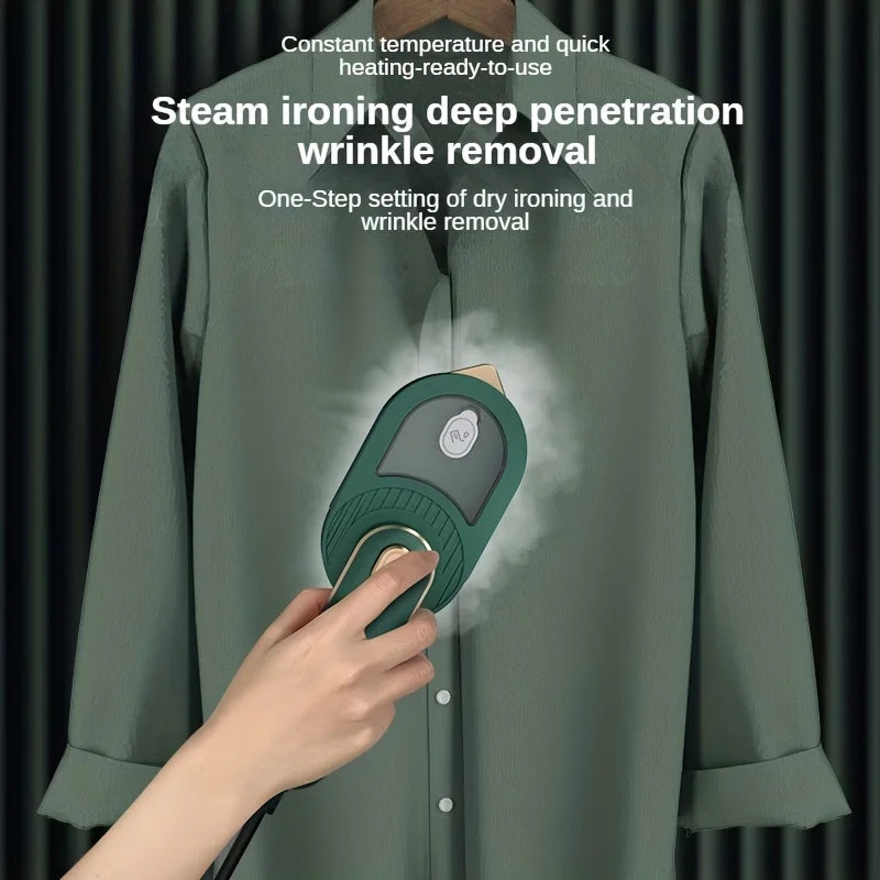 Mini Garment Steamer Steam Iron Handheld Portable Home Travelling for Clothes Ironing Wet Dry Ironing Machine