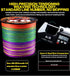 8 Strands Multifilament Fishing Lines Sea Wire Fly Carp Braided Line X8 Spinning Lure Fishing Cord for Bass 300m/500m 18lb-78lb