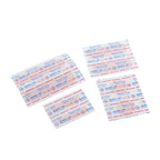 100pcs Bandage Aids Waterproof Breathable Adhesive Plaster Wound Hemostasis Sticker Band First Aid Bandage