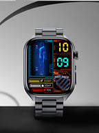 New Health Watch Uric Acid Blood Pressure Blood oxygen Body Analysis Body Fat SmartWatch ECG+PPG Bluetooth call Clock Women Men