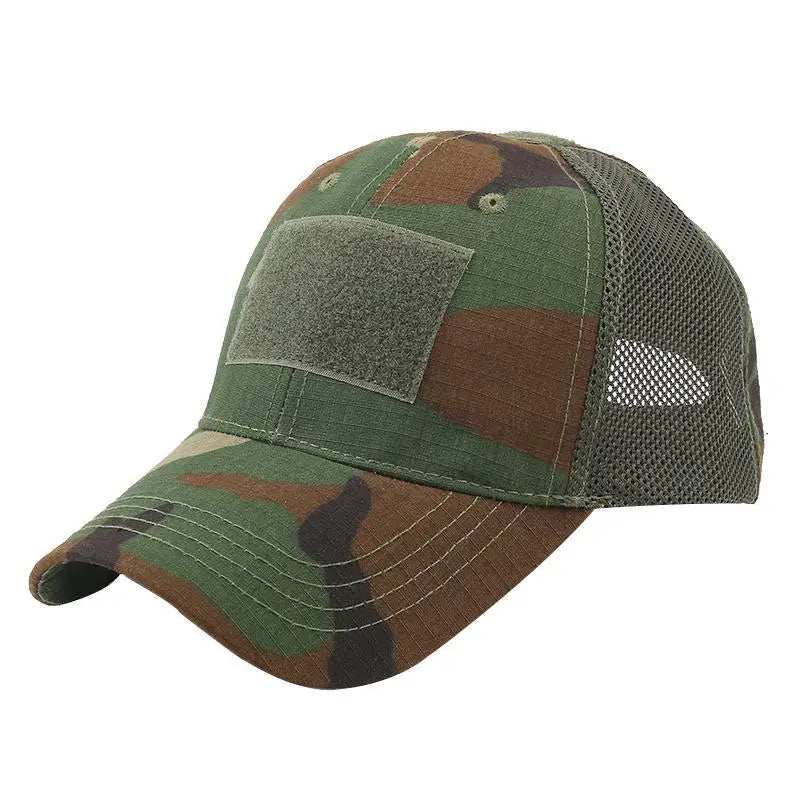 Outdoor Hunting Cap for Men Breathable Camouflage Tactical Army Fishing Camping Hiking Hat Camo Baseball Cap Running Sports Caps