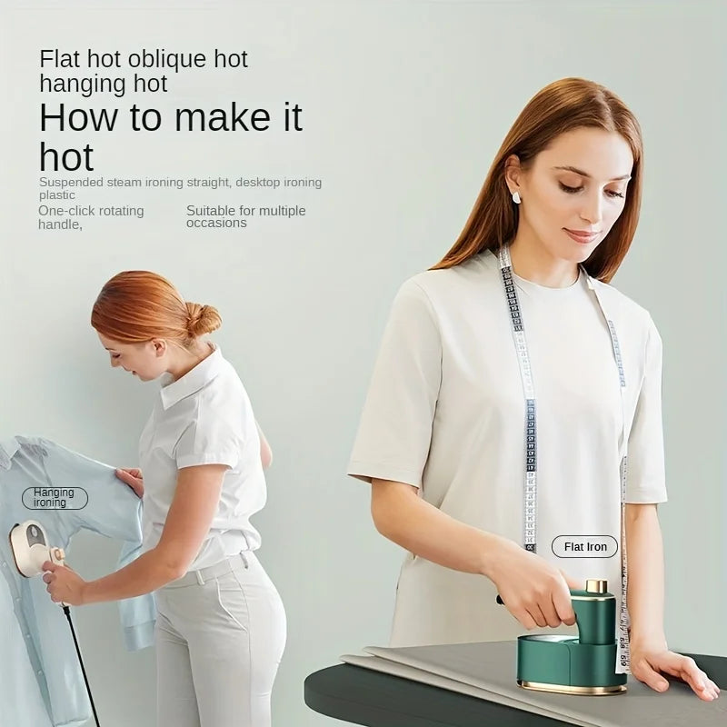 Mini Garment Steamer Steam Iron Handheld Portable Home Travelling for Clothes Ironing Wet Dry Ironing Machine