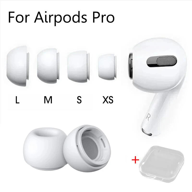 Eartips For Airpods Pro 1/2 Ear Pads Silicone Case Pressure Relief Hole Ear Caps Cushion Eartips Buds Earphone Air Pods Pro Main image