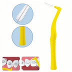 Portable Orthodontic Oral Dental Cleaning Kit Travel Foldable Toothbrush Dental Floss Interdental Brush Oral Care Cleaning Case
