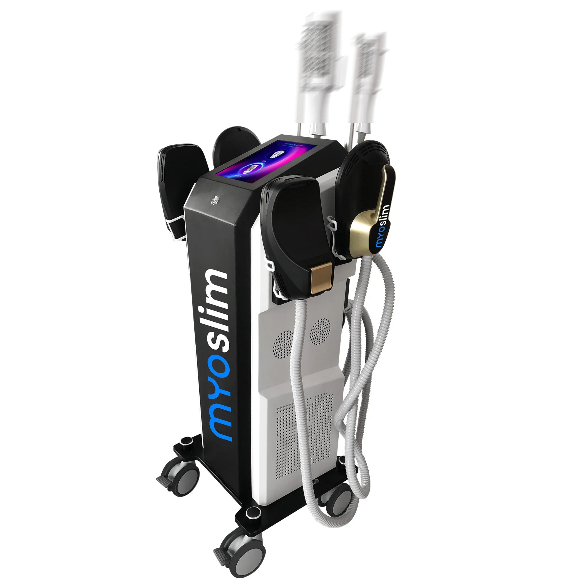 6500W MYOslim Sculpting Butt Lift Machine 2 in 1 Body Sculpt Machine RF Roller Muscle Stimulator Body Shaping Massage Equipment