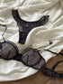 French Ultra Thin Lingerie Set Sexy Lace Floral Prints Bra Fashion Women Underwear Mesh Breathable Intimates Bras and Thong Sets