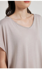 BC1095 Luxury Women's Clothing Silk Woolen Ladies Clothes loose Merino Wool Vest Sweaters For Woman
