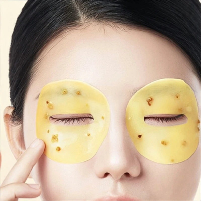 80 Pieces of Osmanthus Eye Patches, Containing Osmanthus Extract, Hydrate and Moisturize the Eyes, Nourish the Skin Around the Eyes, and Enhance the Appearance of the Skin Around the Eyes Suitable for Daily Eye Care, a Gift f Main image