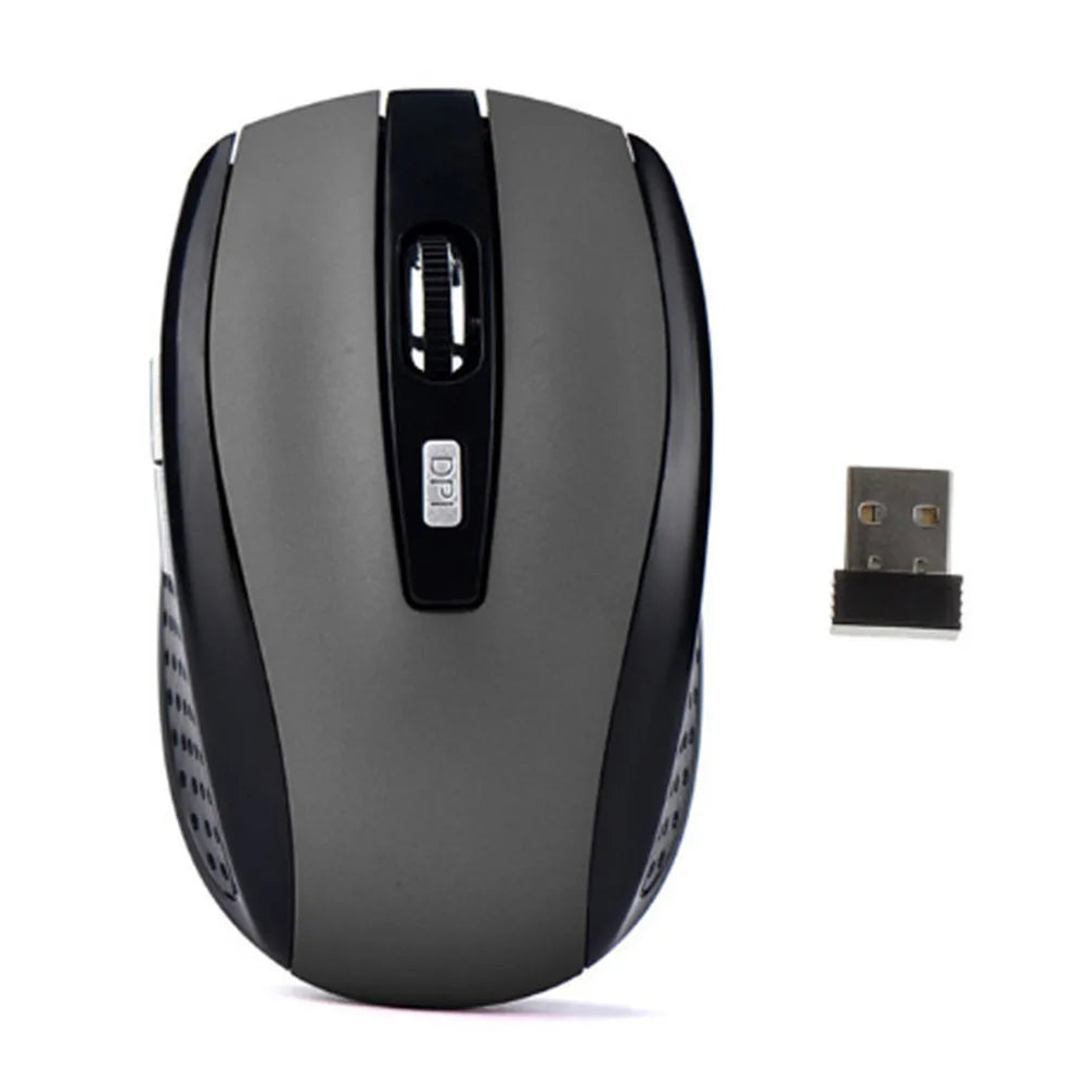 Wireless Mouse Silent Mouse 2.4G Portable Mobile Optical Office Mouse Adjustable DPI Levels for Notebook PC Laptop MacBook Main image