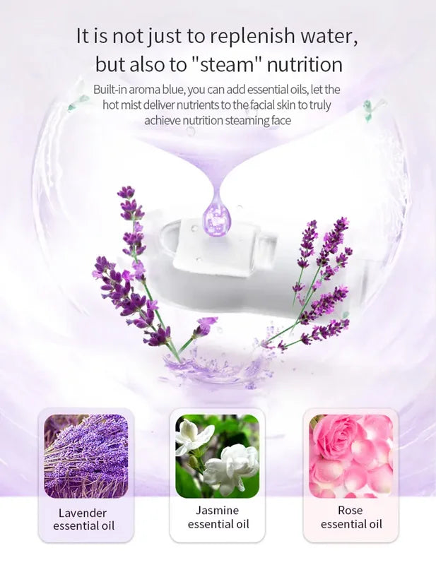 Professional Care Mini Appliances Face Nose Hot Spa Steamer Humidifier Vapozone Machine Nano Mist Spraer Facial Steamers