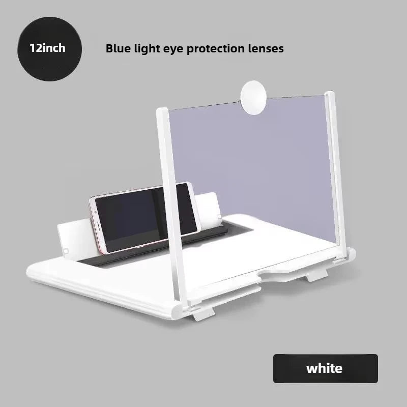 10/12In Mobile Phone Magnifier Ultra-HD Screen Magnifier for Easy TV Viewing Orientation Full-Screen Mobile Phone Magnification