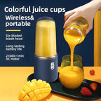 Double Cup Multifunction Usb Fruit Mixers Juicers Portable Electric Juicer Blender Fruit Juicer Cup Food Milkshake