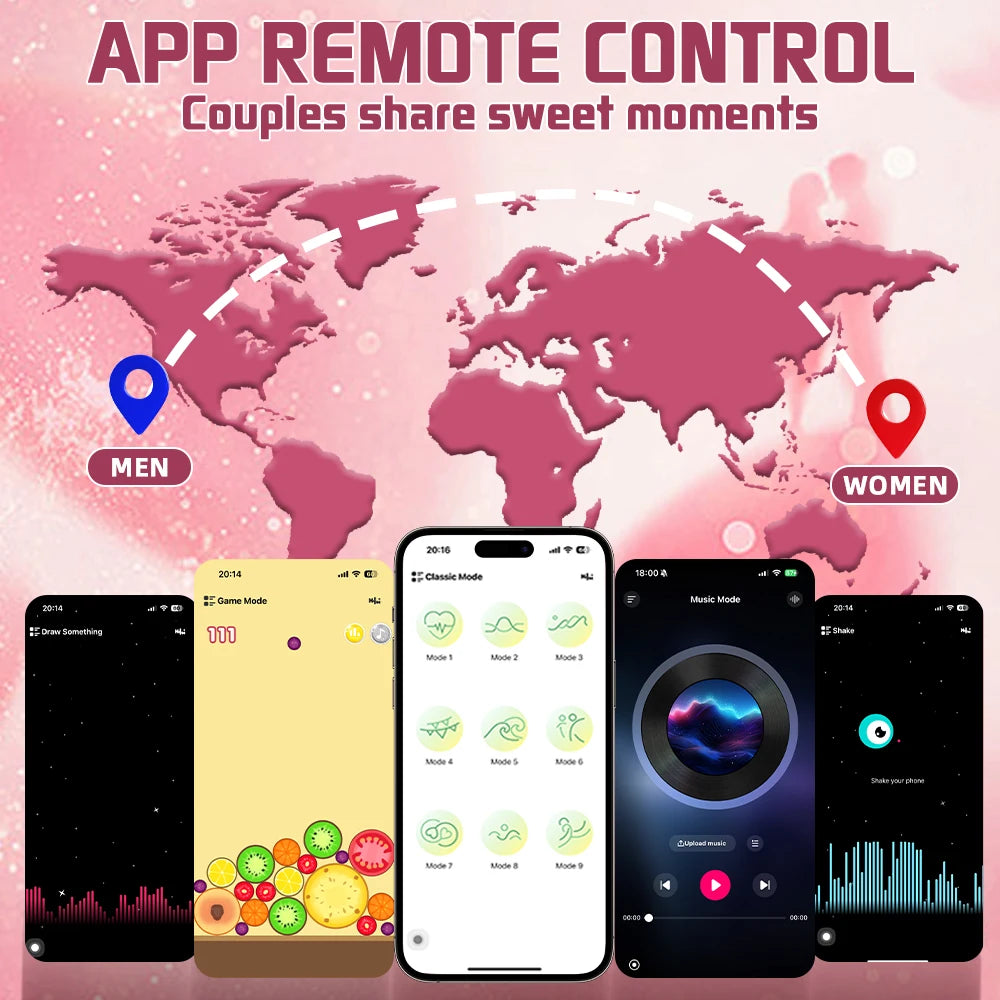 APP Control Thursting Vagina Vibrator for Women Wearable Panties G-Spot Clitoris Vibrator Female Masturbation Sex Toy for Women Secondary image