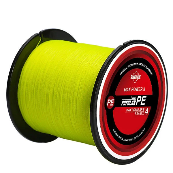 SeaKnight Brand 4 Strands Braided Fishing Line 8-100LB Multifilament PE Wire 300M 500M 1000M Freshwater Saltwater Fishing Pesca