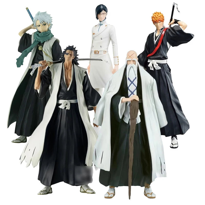 18.5cm Anime BLEACH Kuchiki Rukia Action Figure Collectible Model Toys Japanese Dolls Desktop Decorations PVC Standing Figures Secondary image