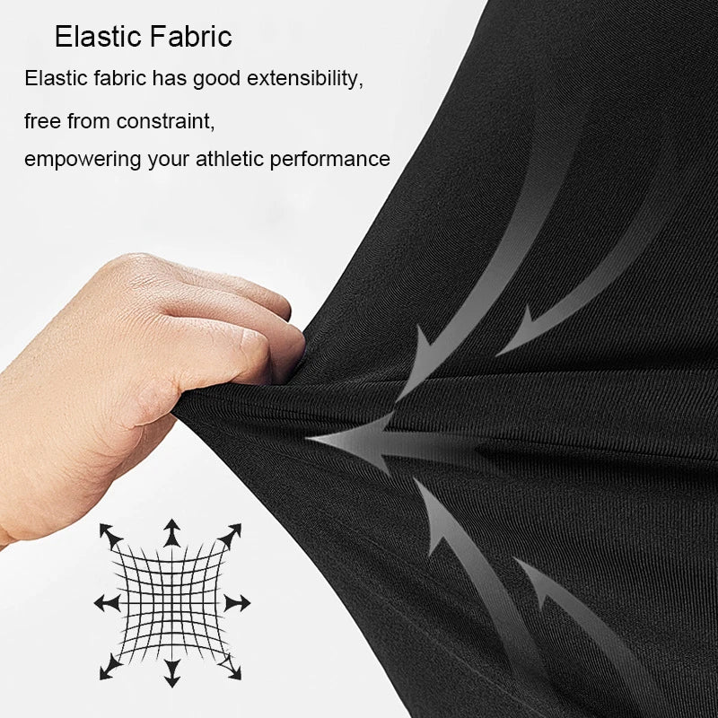 Men's Compression T-Shirt 3-Pack Quick Dry Running Gym Short Sleeve Sport Tops Elastic Breathable Athletic Tees