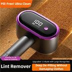 TINSOL Dual-Head Electric Lint Remover Digital Display Lint Remover Multi-Functional Clothing Sweater Lint Remover