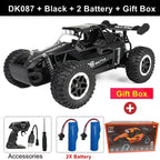 Oike RC Car 1:16 Model With LED Lights Radio Off-road Remote Control Climbing Vehicle Outdoor Cars Drift Race Toys Boys Gifts