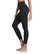 Women's Activewear: High-Waisted Yoga Leggings with Milk Silk for Sweat Absorption during Workouts