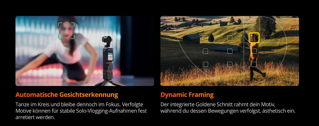 DJI Osmo Pocket 3 Creators Combo Handheld Gimbals Original Brand Active Track 6.0 4K/120 FPS 3-Axis Gimbal Mechanical Stabilization