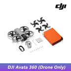 DJI Avata 360 Drone 1-Inch Sensor 8K HDR Panoramic Drone 4K Single Lens Mode 20km Range 4G Enhanced Transmission FPV Quadcopter Avata 360