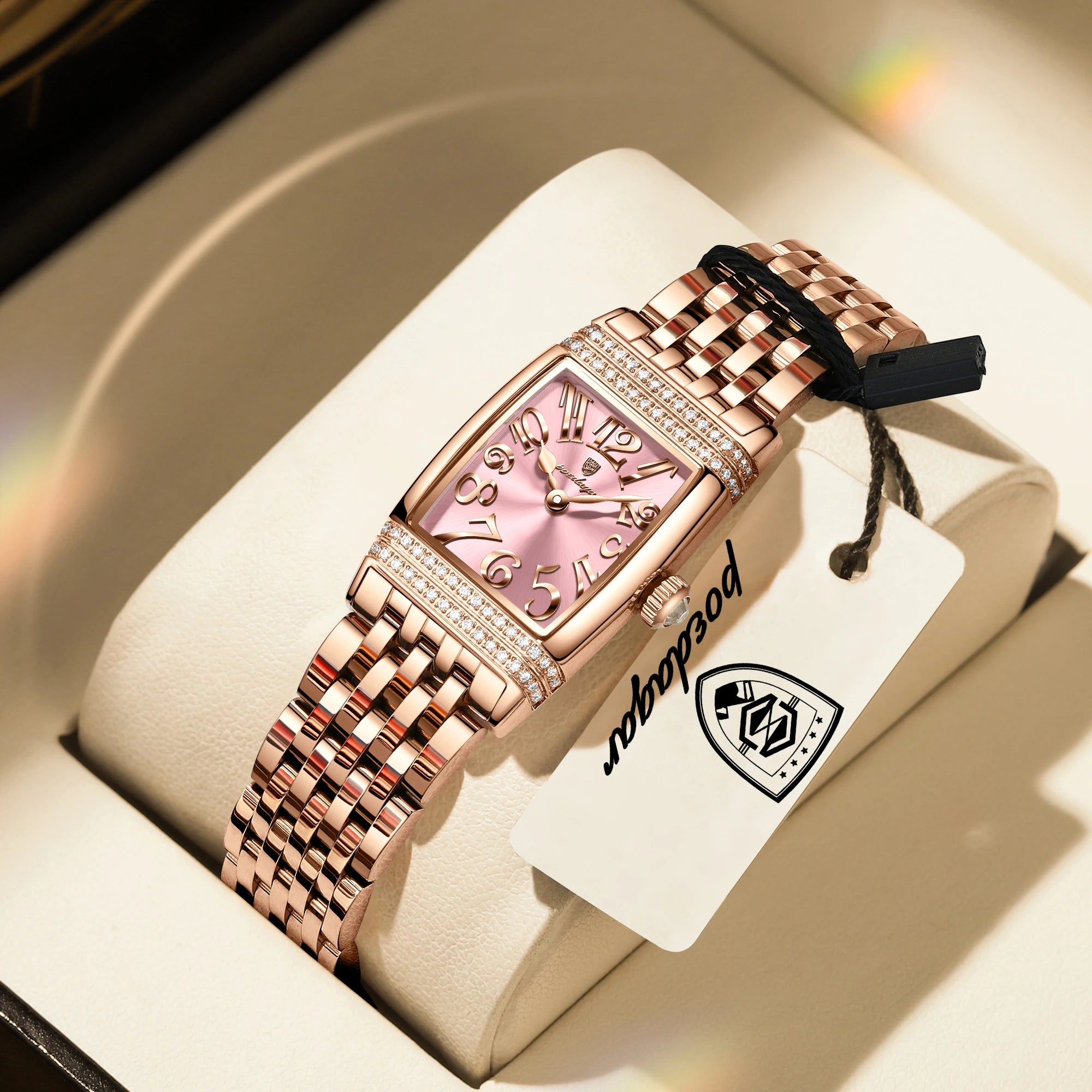 POEDAGAR Elegant Watch For Woman Stainless Steel Quartz Waterproof Ladies Watch High Quality Casual Women's Watches Female Reloj