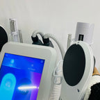 New Myoslim Desktop RF Body Shaping Machine Pro Roller Massage Magnetic Slimming EMS Fat Reduction Weight Loss White Equipment