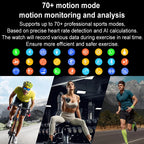 New For OPPO Ultra Thin Smart Watch Men AMOLED HD Screen Always Show Time Heart Rate Bluetooth Call Sports Waterproof Smartwatch