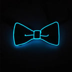LED Glowing Bow Ties for Men Light Up Ties Personalized Night Club Concert Masquerade Accessory for Carnival Decor