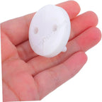 10Pcs White Electrical Safety Socket Protective Cover Baby Care Safe Guard Protection Anti Electric Shock Rotate Protectors