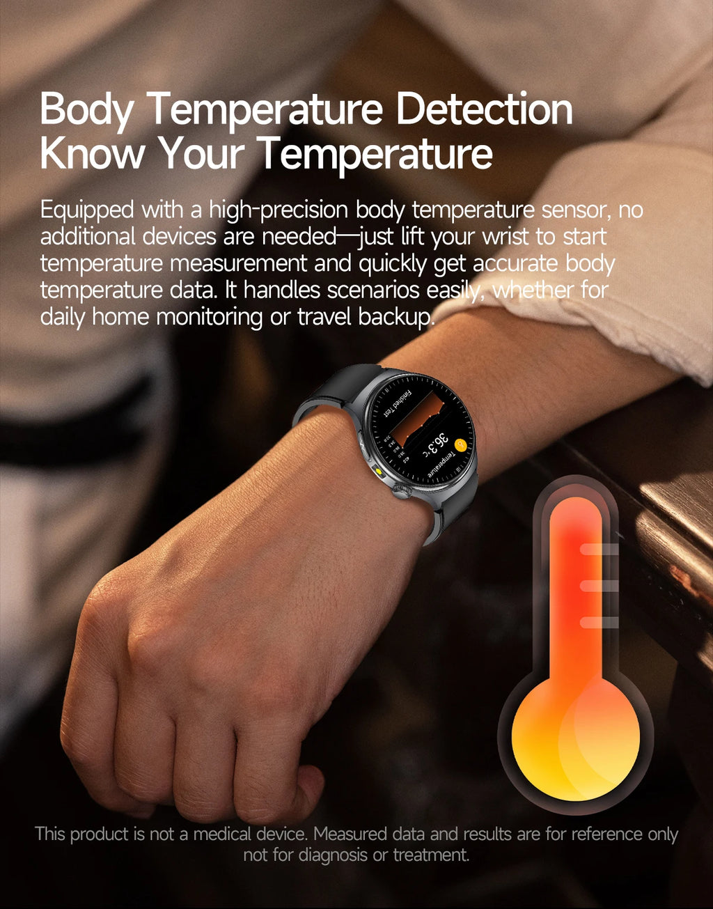 New Accurate ECG Smart Watch Blood Lipids Five Viscera Health Check Body Temperature BT Call Sports Smart Watches For Men 2026