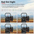 4-12x50 Scope Illuminated Rangefinder Reticle Rifle Holographic 4 Reticle Sight 20mm Red Grenn Laser For Hunting