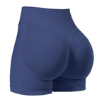 4.5''Shorts Seamless Low Ribbed Waistband Gym Shorts Scrunch Bum Yoga Shorts Booty High Stretch Running Bike Shorts