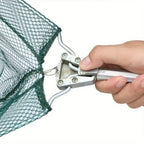1 Ultra-lightweight Foldable Fishing Net 1.5 Rice - 2.1 Durable Aluminum Alloy Telescopic Handle Portable Fishing Net Outdoor Fi