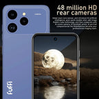 FUFFI Global Vision i17 Pro Max Smartphone Android 8GB RAM 256GB ROM 6.56 Inch Phone 720x1612HD 24+48MP 5G Network Mobile Phones
