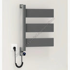 Heated Towel Rack Smart Electric Stainless Steel Temperature Control Bathroom Electric Heated Towel Rail
