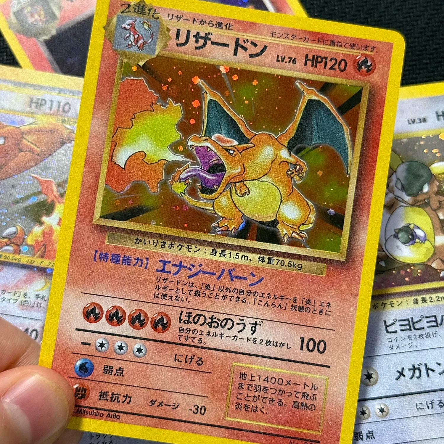 PKM Proxy Cards Japanese Rocket Dark Charizard Neo Era Lugia Promo Kangaskhan e-Series Era Charizard Holographic PTCG Proxy Toys