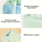 Baby Wipe Warmer with Digital Display Large Capacity Baby Wet Wipes Warmer Dispenser USB Powered, Adjustable Temperature Heating