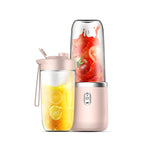 High-Speed Portable Juicer Cup, USB Rechargeable Blender with 6-Blade Head for Fresh Juice, Shakes & Travel