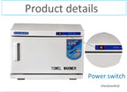 16L Towel Warmer Sterilization Cabinet With UV Disinfection for Facial Salon Spa Towel Hot Towel Heating Cabinet Box 110v/220v