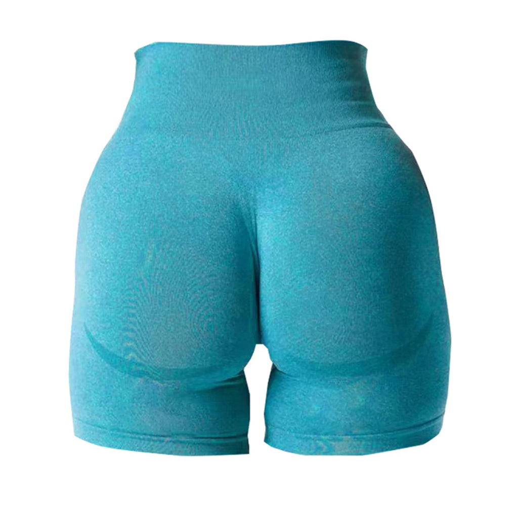 Contour Seamless Shorts for Women Yoga Shorts Push Up Booty Workout Gym Shorts Fitness High Waist Sports Short Women Clothing