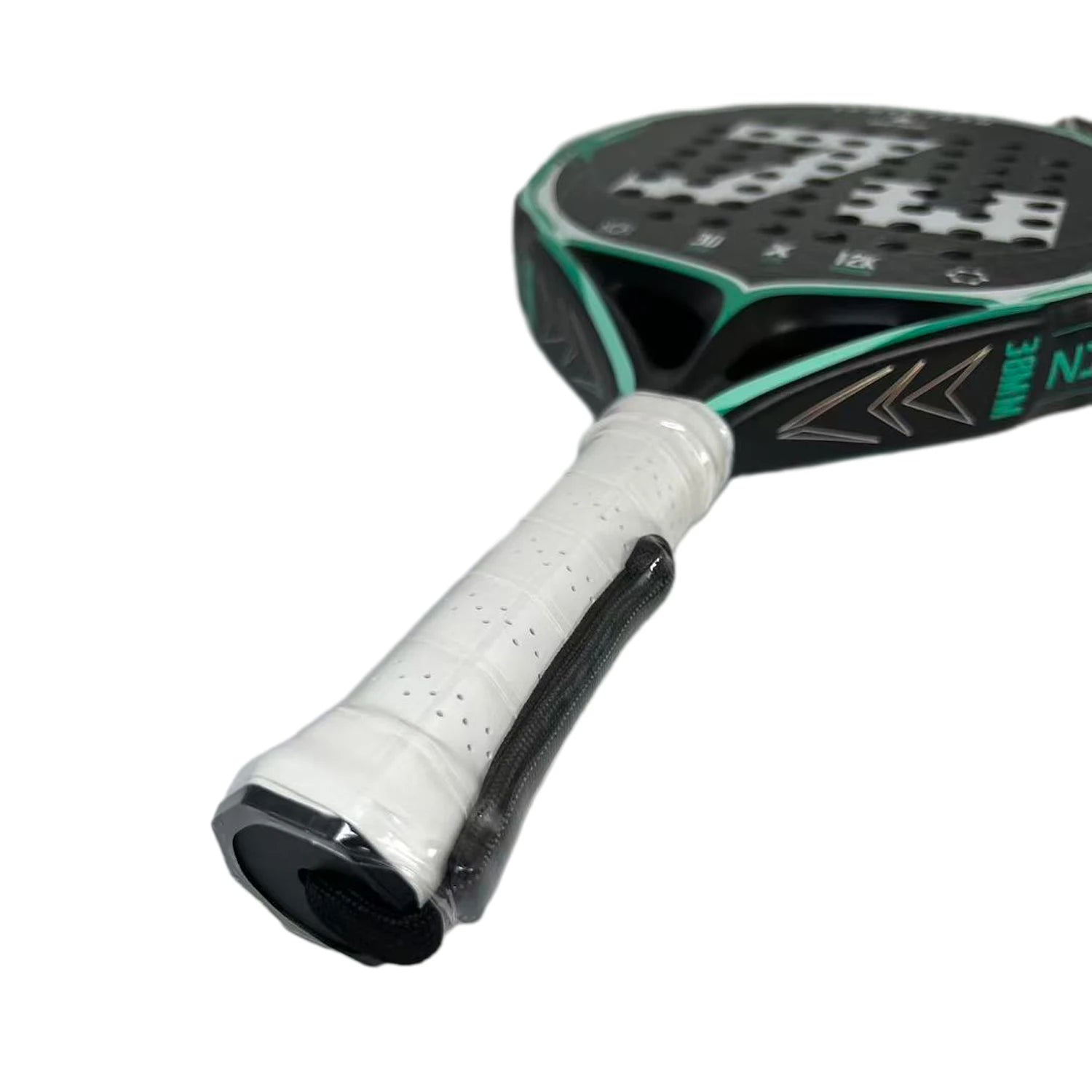 2025 Padel Tennis Racket 12K Carbon Fiber EVA Memory for Beginner High Quality Balance Padel Paddle Round Shape Padel Racquets