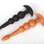 3-10cm Huge Anal Plug with Tail Sex Toys for Adult Games Couples DIY Cosplay Big Butt Plug Silicone Soft Long Anal Beads Women