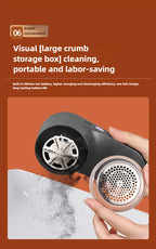 Lint Remover for Clothes Usb Electric Rechargeable Machine Portable Hair Ball Trimmer Sweater Shaver Reels Removal Device