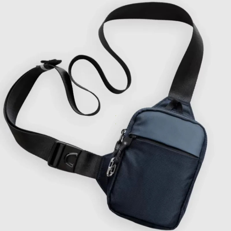 Mini Crossbody Bag for Men with Stainless Steel Lock RFID Anti-Theft Mobile Phone Single Shoulder Bag handbags Fashionable 2026