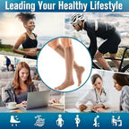 Zipper Compression Socks Men Women Knee Maternity High Socks Anti-Fatigue Stretchy Sox Outdoor Running Hiking Sports Socks