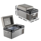 VEVOR 15L-55L portable small refrigerator car refrigerator car truck mini cooler, suitable for driving, traveling, and home use