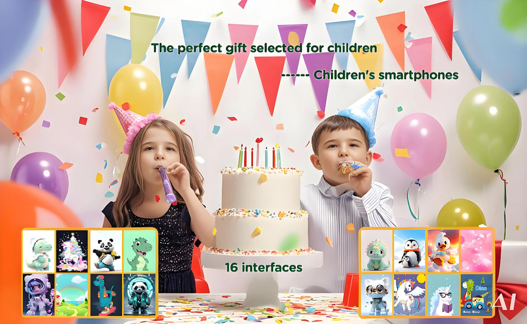 Baby Phone Toy Educational Simulation Mobile Toy with Games Music Stories Video Toddler Learning Play Phone Gift for Kids