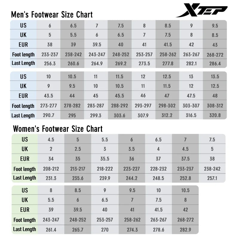 Xtep 2000km 3.0 Running Shoes For Men 2025 Spring Sneakers Cushioning Training Jogging Wear-Resistant Lightweight 875119110032