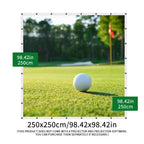 Caiton Golf Impact Screen - Silent HD, Tear-Resistant, Indoor & Outdoor Swing Training, Easy Setup, Anti-Strike, Various Sizes